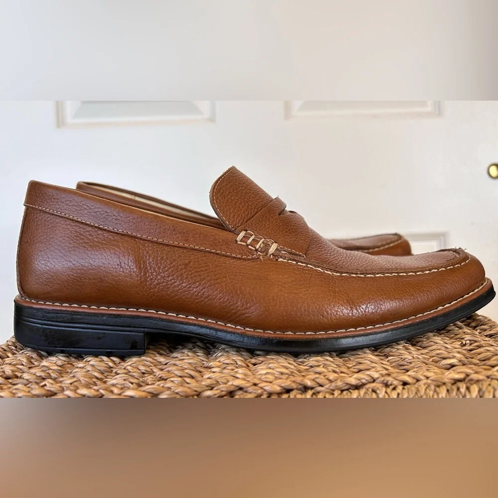 Santo Triana Men’s Leather Penny Loafers‎ Slip On Size 10M